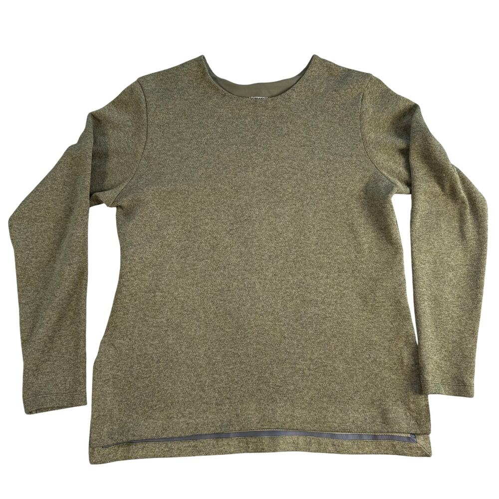 Arc'teryx Laina Sweater Fleece Pullover Women's S Olive Green Outdoor